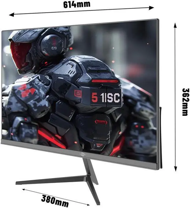Alt view image 4 of 7 - 51RISC 27 Inch 1080p 1ms 100Hz Gaming Monitor with IPS Panel, Support FreeSync, Eye Care, HDMI and DisplayPort, RIZ27I-1K100HZ
