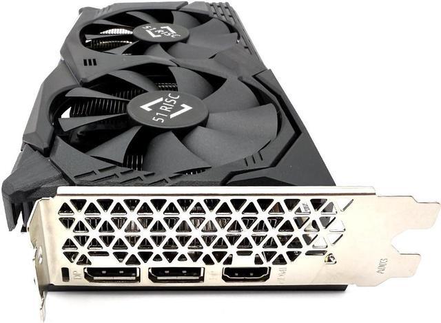 Alt view image 4 of 6 - 51Risc AMD Radeon RX 580 DirectX 12 RX580 8G 256-Bit GDDR5 PCI Express 3.0 x16 HDCP Gaming Video Card Mining GPU