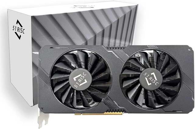 Refurbished: 51RISC RX5700XT 8GB Graphics Card GPU GDDR6 256-bit 7nm ...