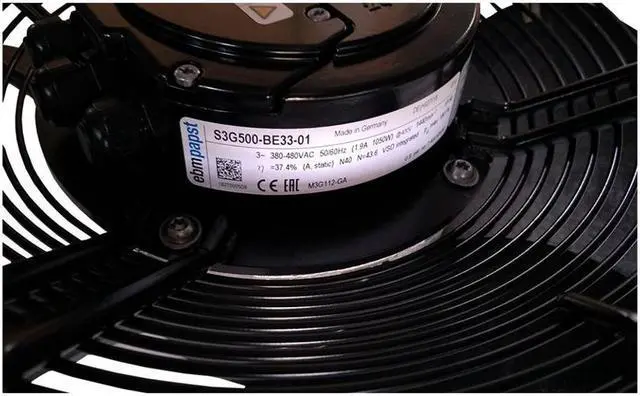 Alt view image 3 of 4 - Original ebmpapst S3G500-BE33-01 Axial Fan AC400V 1440RPM 1050W 50/60Hz Cooling fan for Printing equipment