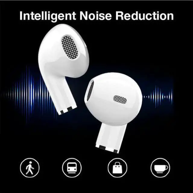Alt view image 2 of 7 - Fingertip Gyroscope Bluetooth Headset, Wireless Cell Phone Headset with Intelligent Noise Reduction and Microphone, Bluetooth 5.3 Dustproof and Waterproof