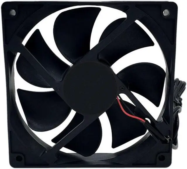Alt view image 6 of 7 - JIMTAB 1 Pack 120x120x25mm Fan 5V for DC Brushless Cooling Fan USB 2 Pin for PC Computer Case