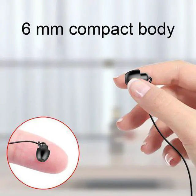 Alt view image 5 of 5 - JIMTAB Sleeping Wired Earphones Anti-noise In-ear Sports Running Bass Earplugs