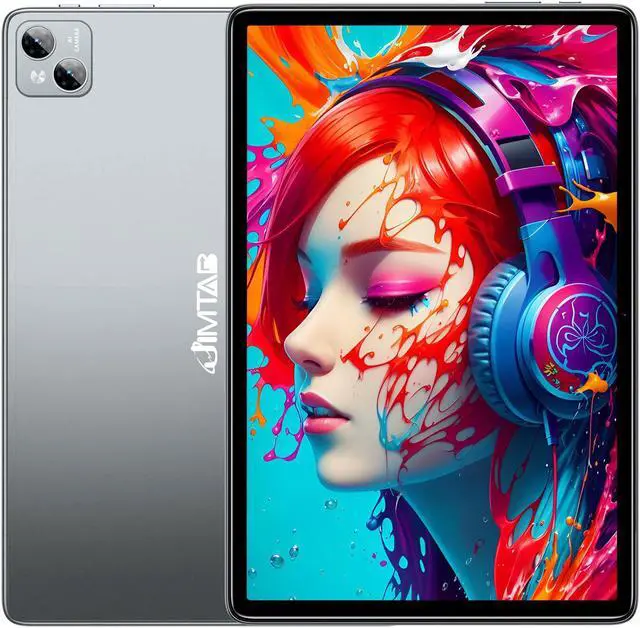 Alt view image 7 of 7 - JIMTAB 10.4 inch 2K Tablet, 6GB RAM 128GB ROM Powerful Octa Core CPU, 2000 * 1200 2K Screen Android 12 Tablet PC, 5+13MP Dual Camera, BT5.0, Dual Speakers Computer Tablet Google Certificated