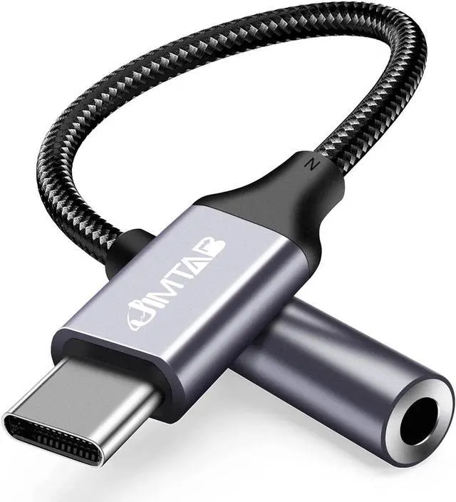 Main image of USB C to 3.5mm Audio Adapter Headphone Jack Adapter, JIMTAB USB C to Aux Audio Dongle Cable Cord Compatible with iPhone 15 Pro Max/15 Pro/15, Samsung Galaxy S24/S23/S22/S21 Ultra, iPad Pro, Pixel 8