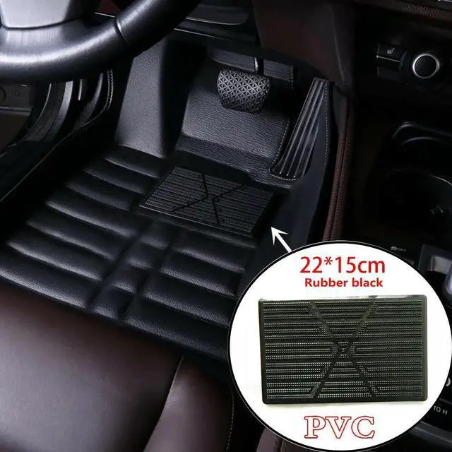 Alt view image 2 of 6 - Universal Car Floor Mat Pad Heel Foot Carpet Pedal Patch Cover Anti-Skid Pedal Mat