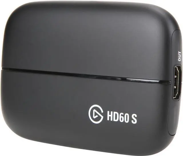 Main image of Elgato Game Capture HD60 S - Stream, Record and Share Your Gameplay in 1080p 60 FPS, Superior Low Latency Technology, USB 3.0, For PS4, Xbox One and Nintendo Switch
