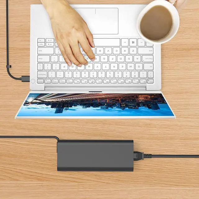 Alt view image 4 of 7 - Dell 130W Laptop Charger USB C Type C AC Adapter for Dell XPS 15 17 2in1 9575 9500 9700 Precision 5530 2in1 5550 5750 3560 Latitude 7410 7310 7210 9410 9510 5420 5520 5510 Power Supply Cord
