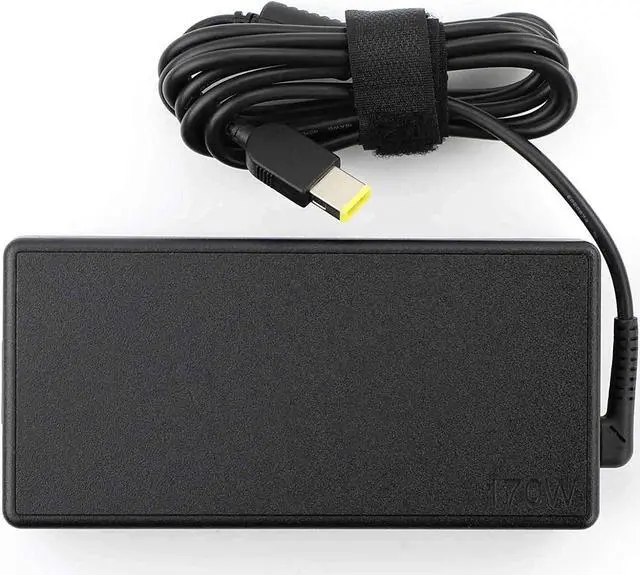 Alt view image 4 of 5 - 170W Charger for Lenovo ThinkPad P15 Gen 1 20ST 20SU Laptop 20V 8.5A ADL170NDC2A ADL170NDC3A 4X20E50597 Power Supply Adapter Cord