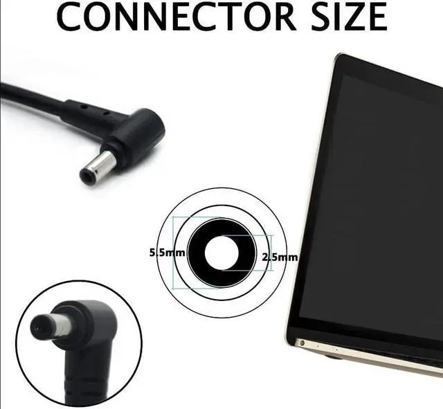Alt view image 3 of 7 - 230W 19.5V 11.8A AC Charger, Fit for Chicony A17-230P1A A230A012L A12-230P1A GS75 STEALTH-248 P65 GS65 MSI 957-17G11P-101 GT72 GE75 GL65 GS75 GS65 230 Watts Laptop AC Adapter