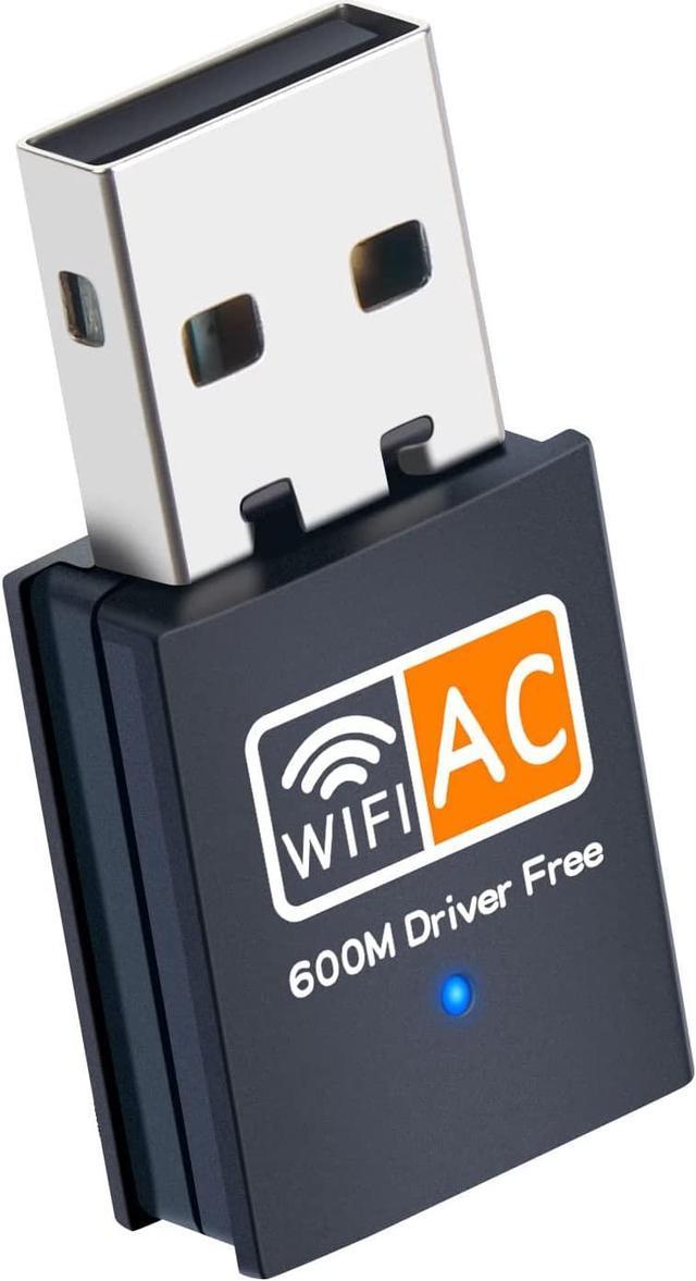 USB WiFi Adapter, 5G/2.4G Dual Band Wireless USB WiFi Adapter for PC, 600Mbps High Speed Adapter for Desktop PC, Linccras WiFi Dongle Support Windows 7/8/10 and Mac Wireless Adapters - Newegg.com
