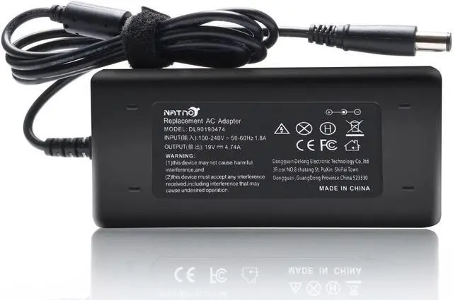 Main image of 90W 19V 4.74A AC Adapter Charger Power Supply for HP Pavilion All-in-One Desktop PC 20-B010 20-B013W 20-B014 21-h010 21-2024 22-3010 22-3020 22-3030 22-3110 23-g010 24-G014 24-F0047C