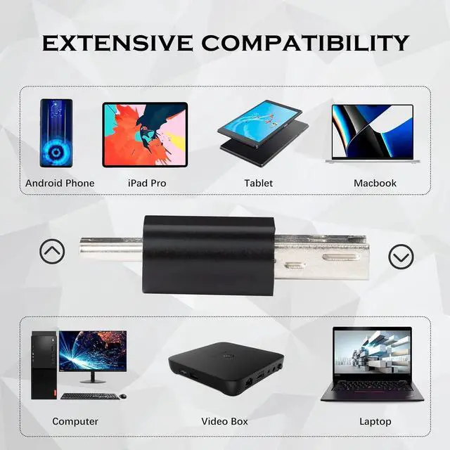 Alt view image 6 of 7 - [2 Pack] Micro SD Card Reader for Android Phone Micro SD Card to USB Adapter Mini USB C Card Reader for Camera Memory Card Reader Card Reader for PC and Android Phone