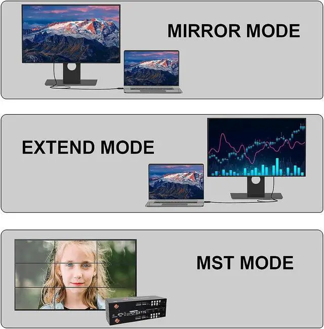 Alt view image 5 of 7 - DisplayPort to VGA Cable 6 Ft 2-Pack Display Port DP to VGA Adapter Cord Male to Male HD Video 1080P for Computer Monitor TV Projector