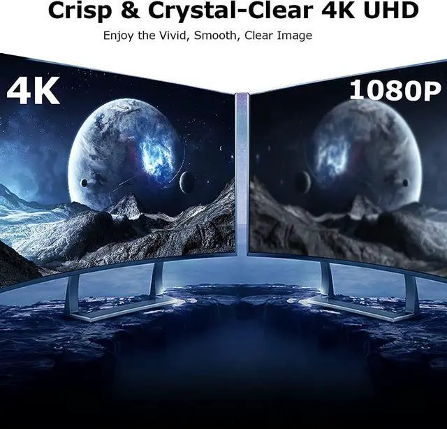 Alt view image 2 of 7 - DisplayPort Cable 10-Pack 6 Feet Thin DP to DP 1.2 Cable Cord [4K@60Hz 2K@165Hz 2K@144Hz] Display Port to Display Port Cable Braided for Computer Laptop Docking Station Monitor and More