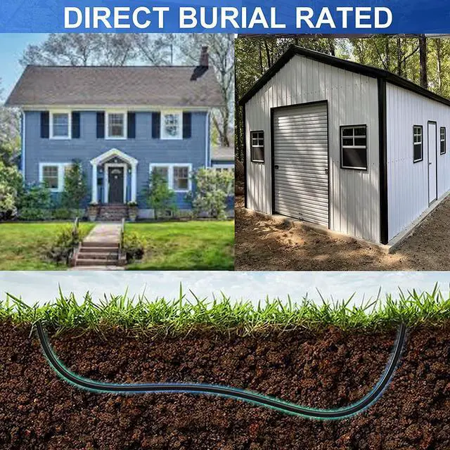 Alt view image 6 of 6 - Cat 8 Ethernet Cable 50 FT, Heavy Duty 26AWG Cat8 Internet Cable LAN Network Cable High Speed 40Gbps, 2000Mhz SFTP Ethernet Cables, Weatherproof S/FTP UV Resistant Indoor & Outdoor Ethernet Cable