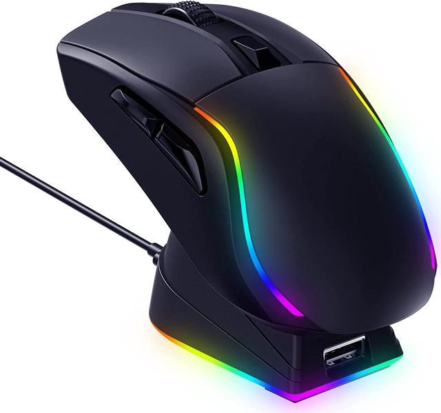 RisoPhy Wireless Gaming MouseTri-Mode 2.4G/USB-C/Bluetooth Mouse Up to  10000D
