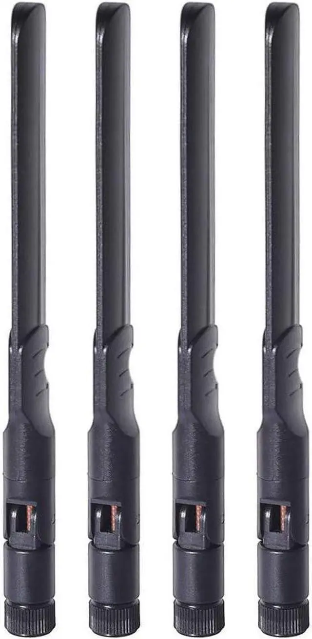 Alt view image 7 of 7 - Bingfu Dual Band WiFi 2.4GHz 5GHz 5.8GHz 8dBi RP-SMA Male Antenna 20cm 8 inch RG178 U.FL IPX IPEX to RP-SMA Female Cable 4-Pack for WiFi Router Wireless Mini PCI Express PCIE Network Card Adapter
