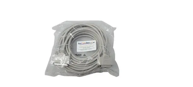 Alt view image 2 of 4 - Your Cable Store 50 Foot DB25 25 Pin Serial Port Cable Male to Female RS232