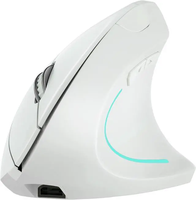 Main image of Vertical Mouse, 2.4GHz Wireless Rechargeable Ergonomic Vertical Computer Gaming Mouse,Comfortable Grip 2400 DPI Optical USB PC Gaming Mice for Laptop MAC\u2026