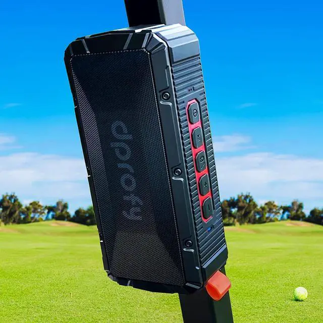 Main image of Pro Portable Magnetic Bluetooth Golf Speaker Wireless Waterproof IPX6/Shockproof 3rd Generation Magnetic Golf Speakers for Golf Cart 24Hour Battery Golf Accessories Golf Gifts(TWS & SD Card function)