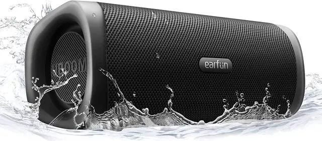 Main image of EarFun UBOOM L Bluetooth Speaker, Portable Speaker 28W Loud Stereo Sound, Rich Bass, IP67 Waterproof & Dustproof, Dual Pairing, Built-in Mic, Low Latency, Wireless Speakers for Party, Indoor & Outdoor