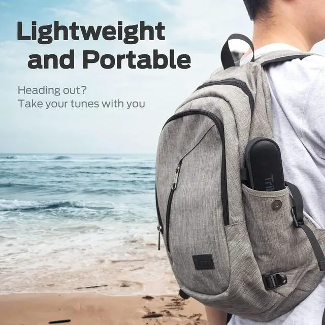 Alt view image 6 of 7 - Tribit Bluetooth Speaker, XSound Go Speaker with 16W Loud Sound & Deeper Bass, 24H Playtime, IPX7 Waterproof, Bluetooth 5.0 TWS Pairing Portable Wireless Speaker for Home, Outdoor (Upgraded)