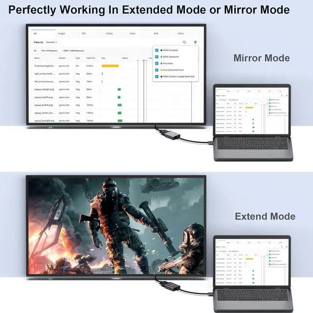 Alt view image 4 of 7 - USB 3.0 to VGA Adapter USB 3.0 to VGA Male to Female Adapter for Windows 11 Windows 10 Windows 8.1 Windows 8 Windows 7(Not for Mac)
