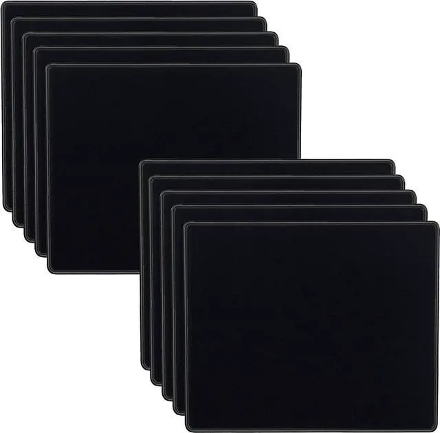 Main image of 10 Pack 2mm Mouse Pad with Stitched Edges Non-Slip Rubber Base Premium-Textured and Waterproof Mousepads Bulk Mouse Pad for Computers Laptop Office & Home 8.66 x 7.1 inch