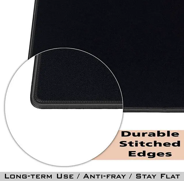 Alt view image 3 of 7 - 10 Pack 2mm Mouse Pad with Stitched Edges Non-Slip Rubber Base Premium-Textured and Waterproof Mousepads Bulk Mouse Pad for Computers Laptop Office & Home 8.66 x 7.1 inch