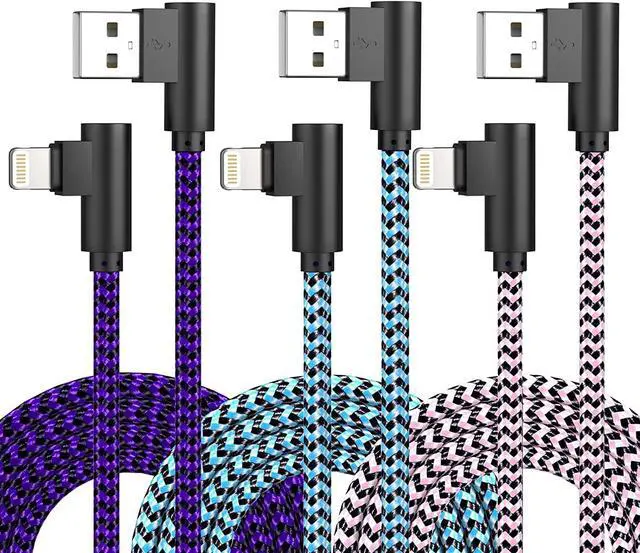 Main image of iPhone Charger Cord Lightning Cable 10 ft 3 Pack iPhone Charging Cable Long iPhone 11 Charger 10ft [Apple Certified] Nylon Braided Fast Charging for 13 mini/13/12/11 Pro MAX/XR/XS/8/7/Plus/6S/SE/iPad