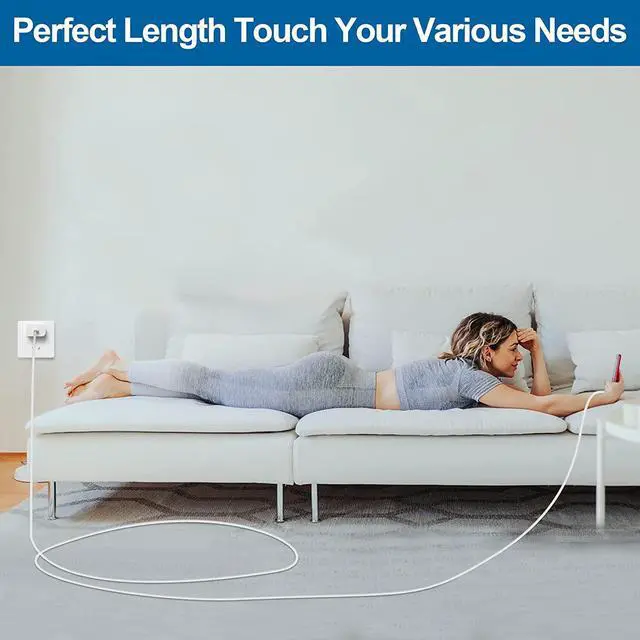 Alt view image 7 of 7 - USB C to Lightning Cable [Apple MFi Certified] 4Pack 3FT iPhone Fast Charger Cable Compatible iPhone 14/14 Pro/14Pro Max/13/13 Pro/12/12 Pro/11/11 Pro/XR/XS/X/8/8 Plus/iPad