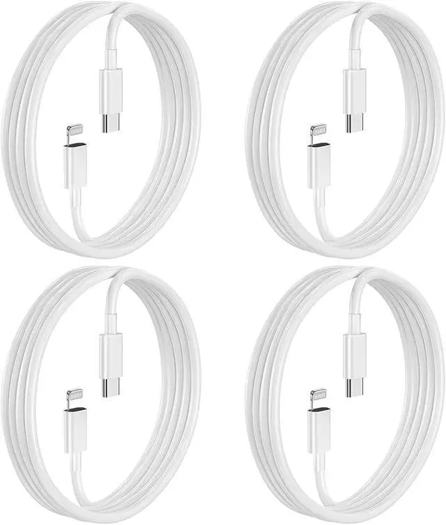 Main image of USB C to Lightning Cable [Apple MFi Certified] 4Pack 3FT iPhone Fast Charger Cable Compatible iPhone 14/14 Pro/14Pro Max/13/13 Pro/12/12 Pro/11/11 Pro/XR/XS/X/8/8 Plus/iPad