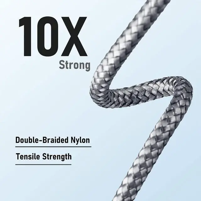 Alt view image 7 of 7 - USB C to Lightning Cable 6FT 2Pack MFi Certified USBC iPhone Charger Cord Heavy Duty Type C iPhone Cable Compatible with iPhone 14 13 12 11 Pro Max Mini 8 Plus SE iPad and More