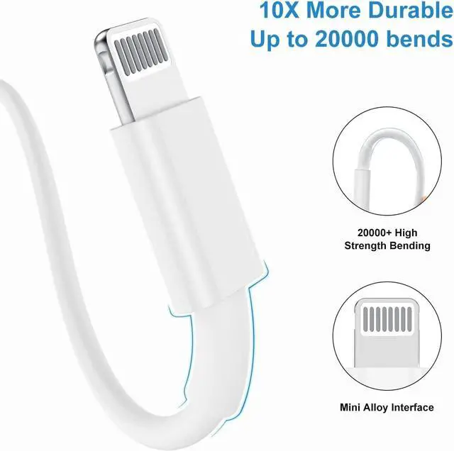 Alt view image 3 of 7 - [Upgraded 4 in 1 60W 3FT USB C Cable Lightning Cable Nylon Braided Fast Charging iPhone iPad Charger Cord [480Mbps Data Sync] Multi Charging Cable with Lightning/Type C/USB A Grey