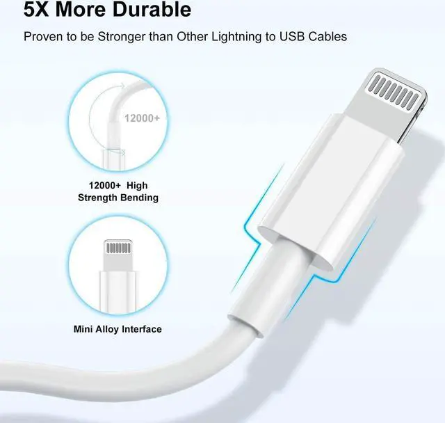 Alt view image 6 of 7 - [Upgraded 4 in 1 60W 3FT USB C Cable Lightning Cable Nylon Braided Fast Charging iPhone iPad Charger Cord [480Mbps Data Sync] Multi Charging Cable with Lightning/Type C/USB A Grey