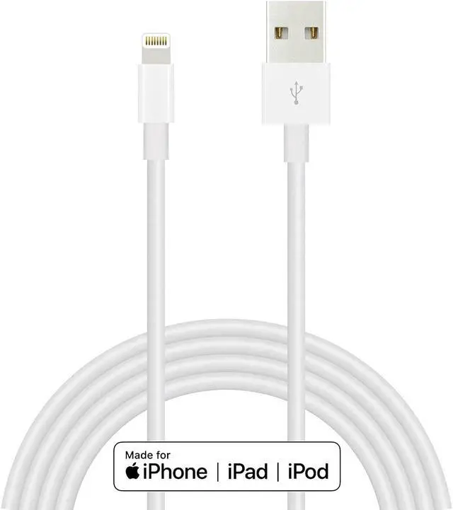 Alt view image 3 of 7 - iPhone Charger Lightning Cable 10FT 3Pack Premium USB Charging Cord Apple MFi Certified for iPhone Charger iPhone 14 13 12 11 SE Xs XS Max XR X 8 Plus 7 6 Plus