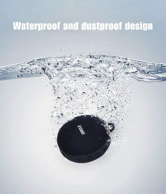 Alt view image 4 of 7 - Upgraded Compact Portable Bluetooth 5.0 Wireless Bike 5W/8W Stereo Speaker, IP67 Waterproof Outdoor &10h Play Time, Advanced Class D Amplifier & Built-in Weighty Bass (5W Speaker)