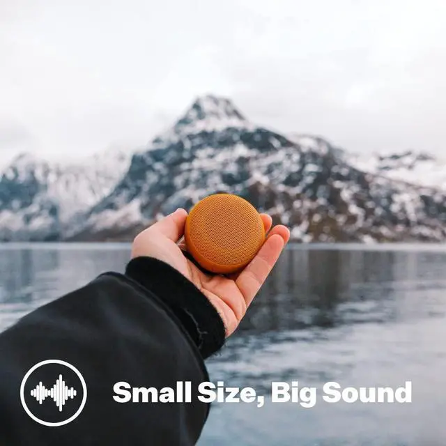 Alt view image 6 of 7 - Speaqua - Waterproof Bluetooth Speaker w/Bottle Opener - Small Portable Bluetooth Speaker - Dual Bluetooth Speaker Pairing  Beach Accessory -Cruiser H2.0 Portable Outdoor Speaker - Manta Ray Black