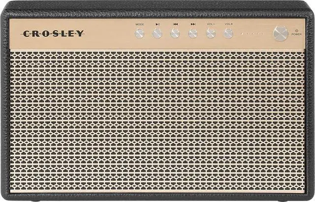 Alt view image 2 of 6 - Crosley CR3112A-BK Montero Portable Rechargeable Bluetooth Speaker with USB Phone Charger, Black