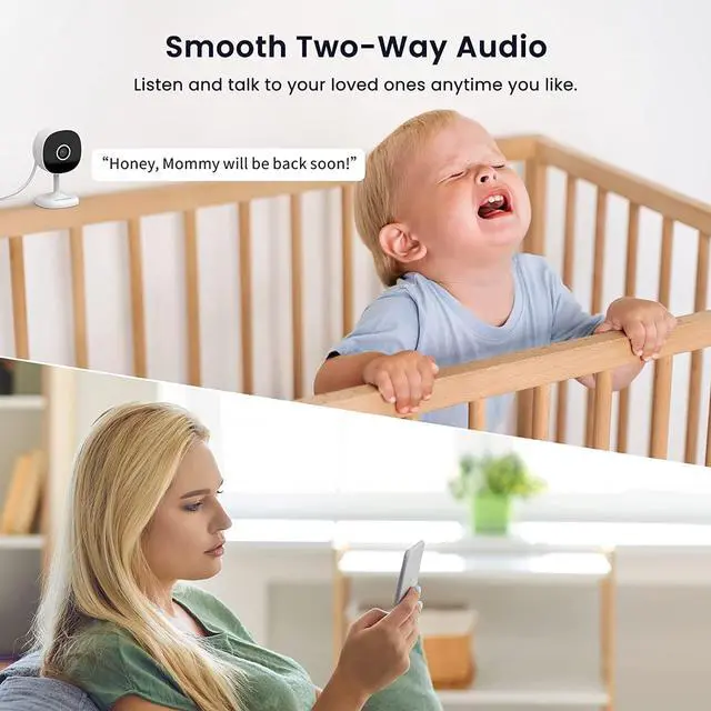 Alt view image 6 of 7 - GALAYOU Cameras for Home Security Outside- WiFi Surveillance Indoor/Outdoor, Security Cameras with Two-Way Audio, Clear Night Vision, Cloud/SD Storage