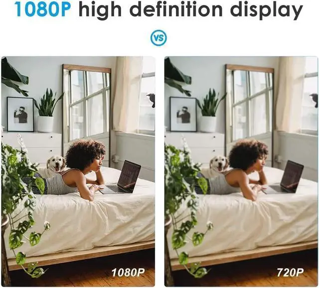 Alt view image 6 of 7 - Wireless Mini WiFi Hidden Camera, Upgraded HD 1080P Portable Home Security Cameras with Night Vision, Monitor Detection Tiny Cameras for Indoor/Outdoor(Not Included SD Card)