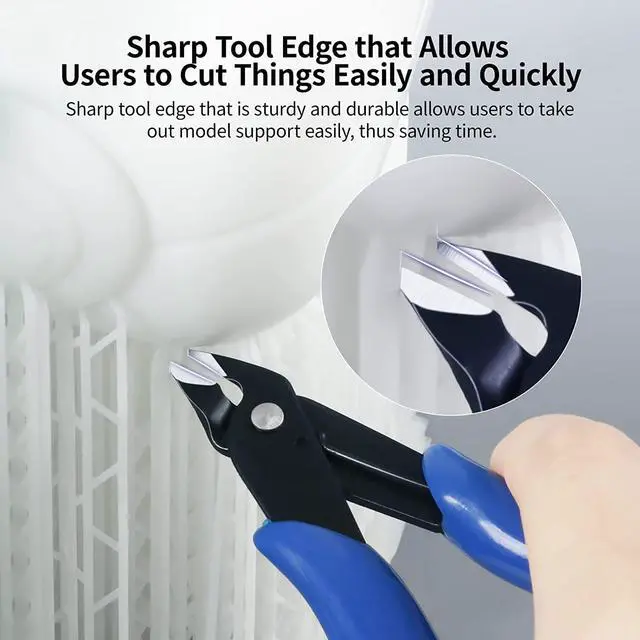 Alt view image 7 of 7 - ANYCUBIC Resin Printer Accessories Tool Kits, Silicone Pad, Stainless Steel Resin Filter, Multi-Function Water Bottle, Fish Scale Cloth, Golves, Plastic Nipper for Cleaning and 3D Printing