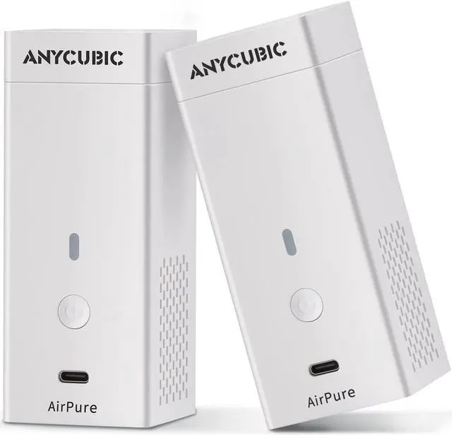 Main image of ANYCUBIC Mini Purifier 3D Printer Accessories, Lightweight Ultra Quiet Purifier with High Density Activated Carbon Filter for LCD DLP 3D Printers (Pack of 2)