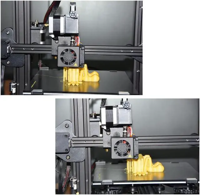 Alt view image 6 of 6 - Creativity CR10 Hotend Assembled MK8 Extruder Kit Full Set (with 0.4MM Nozzles) Upgrade for 3D Printer CR 10/CR 10S/S4/S5 Replacement Parts
