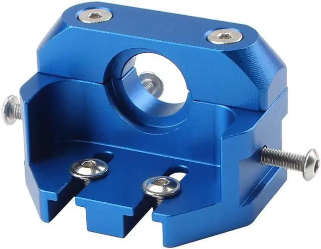 Alt view image 6 of 7 - FYSETC 3D Printer All Metal E3 V6 Mount Volcan Dragonfy Hotend Extrusion Multi-Mount Fixed Blocks Compatible with Ender 3/V2/Pro, CR10/S4/S5 and Ender 5 Series Upgrade 3D Printer Accessories