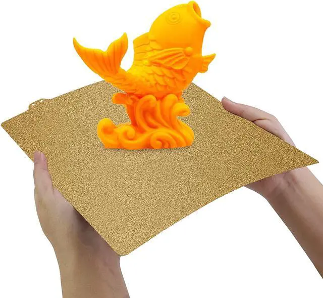 Alt view image 3 of 7 - Double Sided Textured PEI Printing Bed,3D Printer Parts Printing Plate Frosted PEI Surface 235x235mm for Ender 3 V2,Ender 3 Pro,Ender 3,Ender 5 Series,CR20,CP-01(Without Magnetic Bottom Sheet)