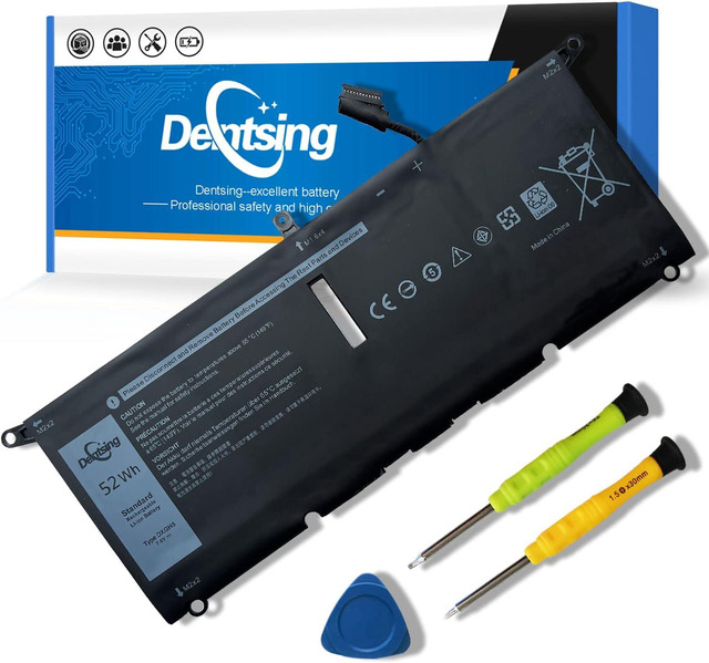 FESTAS 52Wh DXGH8 Laptop Replacement Battery For Dell XPS 13 9370 9380 Inspiron 13 7390 7391 2-in-1 5390 5391 7490 Latitude 3301 E3301 Vostro 5390 5391 H754V 0H754 V G8VCF P82G