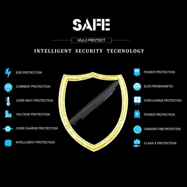 Alt view image 2 of 7 - VI04 756743-001 Battery Replacement for HP ProBook 440 G2 450 G2 TPN Q139 Q140 Q141 Q142 Q143 fit for HP Envy 14 15 17 Series Spare 756743-001 756745-001 756479-421 HSTNN-DB6K HSTNN-LB6K