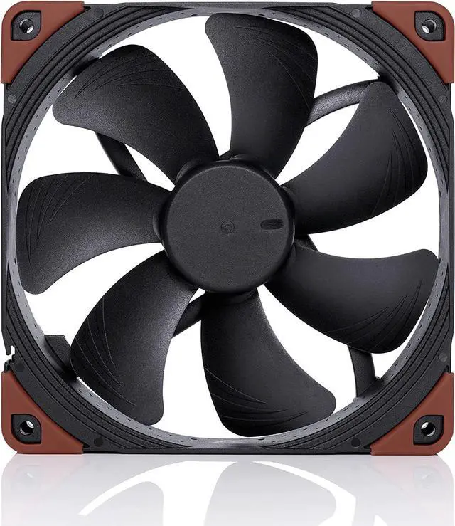 Alt view image 3 of 7 - NF-A14 iPPC-3000 PWM Heavy Duty Cooling Fan 4-Pin 3000 RPM (140mm Black)